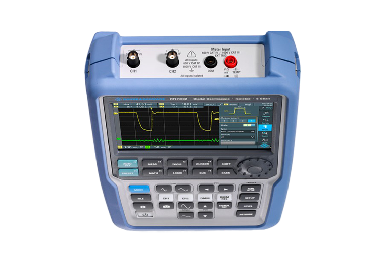 R&S®RTH1000手持式数字示波器