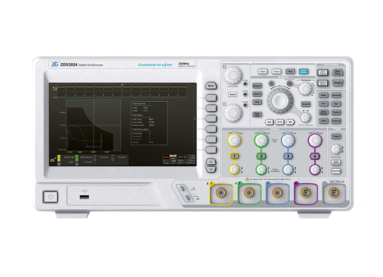 ZDS3024 电源测试定制版示波器