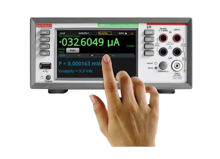 DMM6500 6½位图形触摸屏万用表