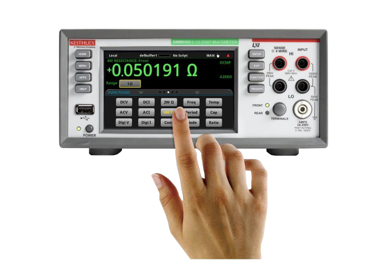 DMM6500 6½位图形触摸屏万用表