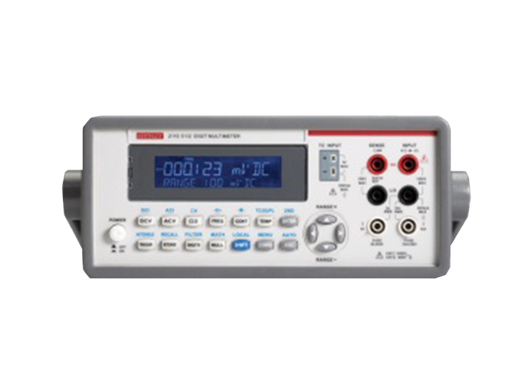 Keithley 2110 系列：5½ 位双显示器 USB 万用表